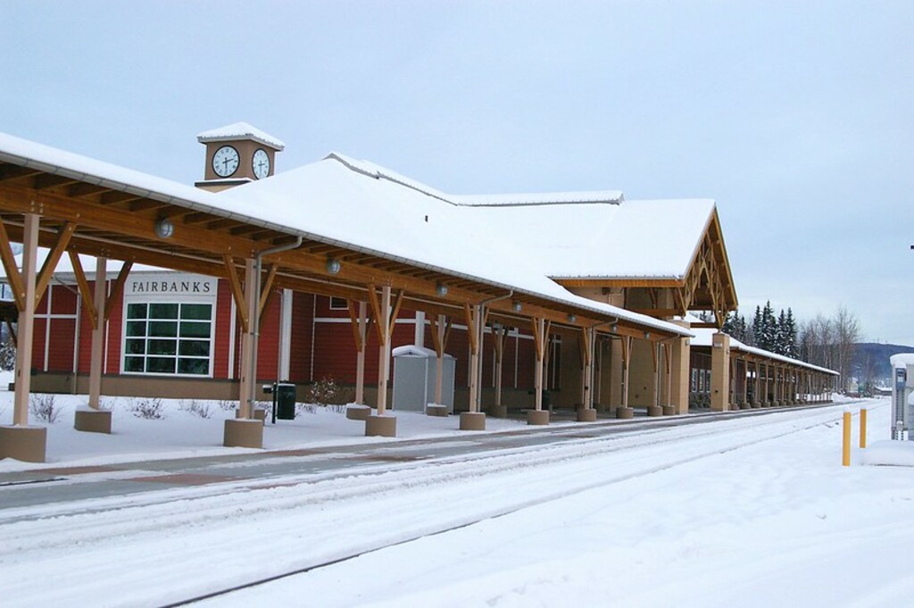 Fairbanks, AK train station