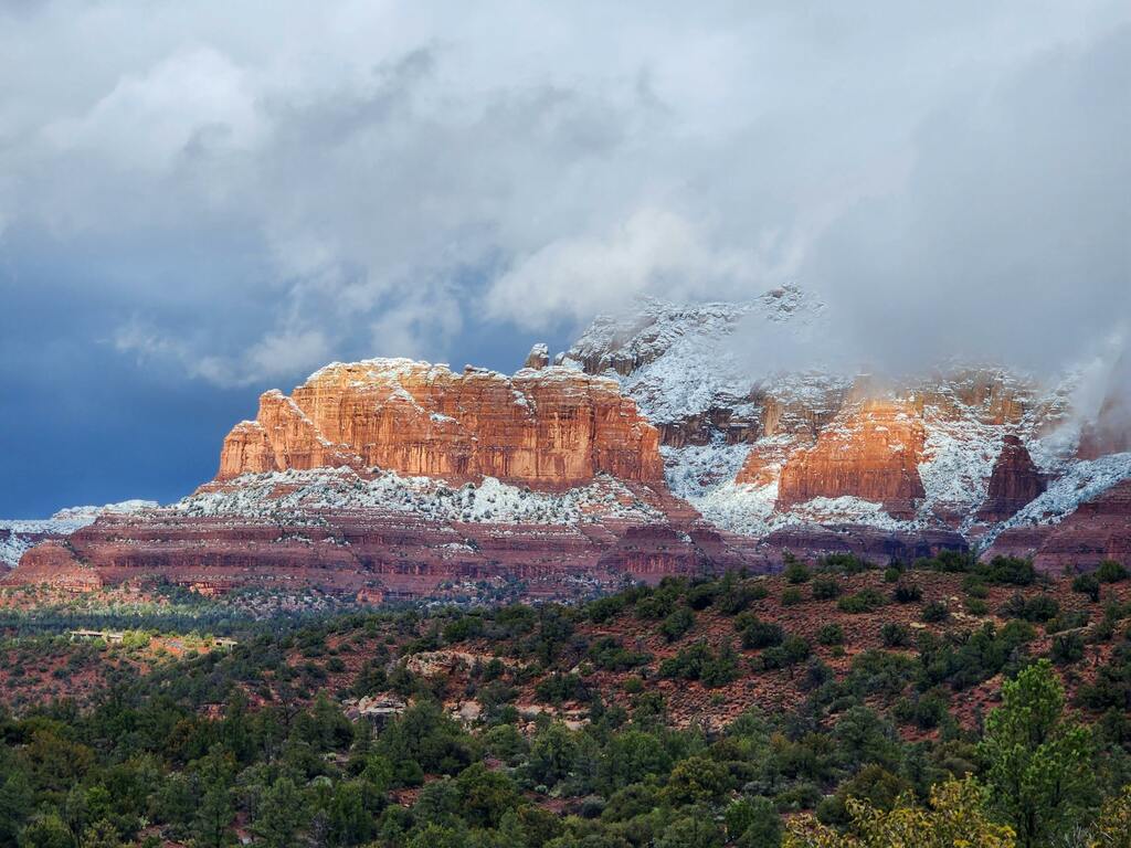 Grand Canyon in winter