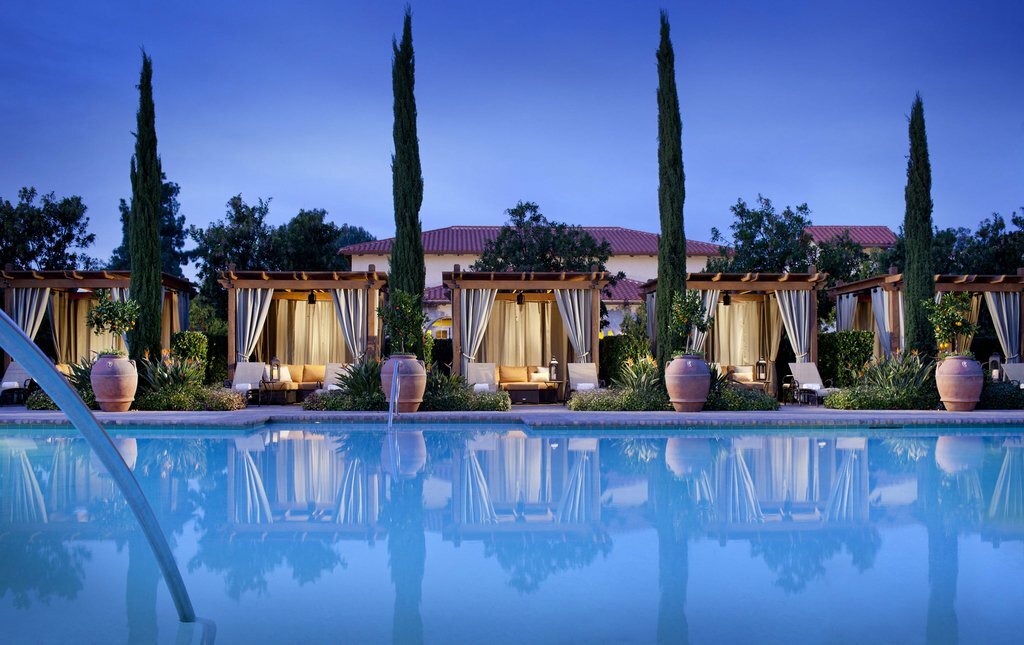 relax in the hot tub at rancho bernardo inn, san diego