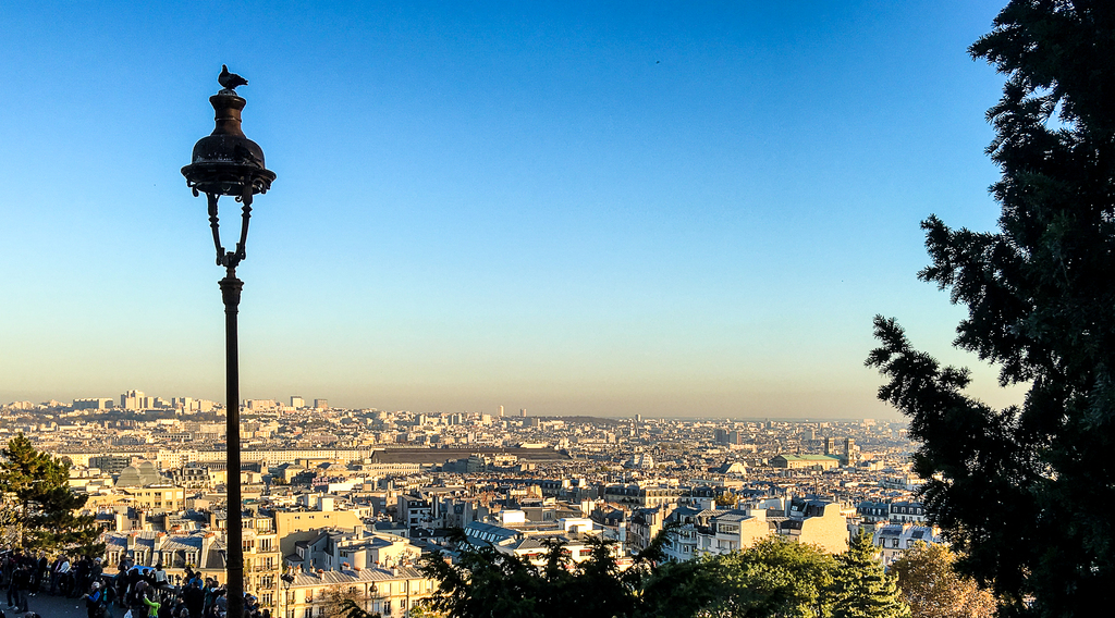 Paris vue de la Butte de Montmartre - 1er novembre 2015 001