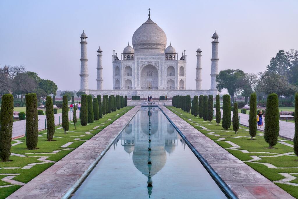 Taj Mahal at Sunrise