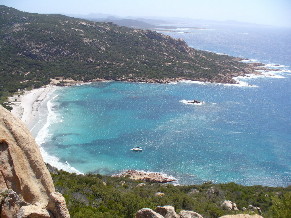 Corsica - Roccapina - plage - view from above - panoramio