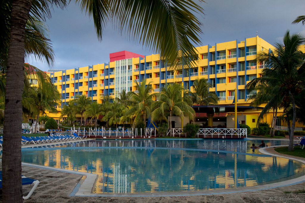 Vue côté piscine du Barcelo Solymar