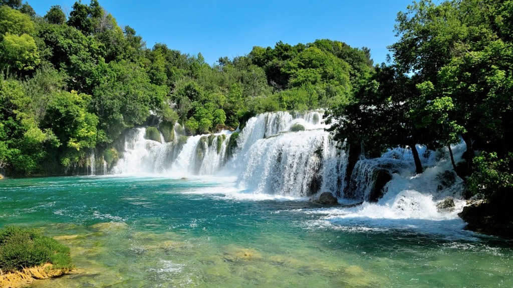 catch a glimpse of majestic waterfalls at krka national park