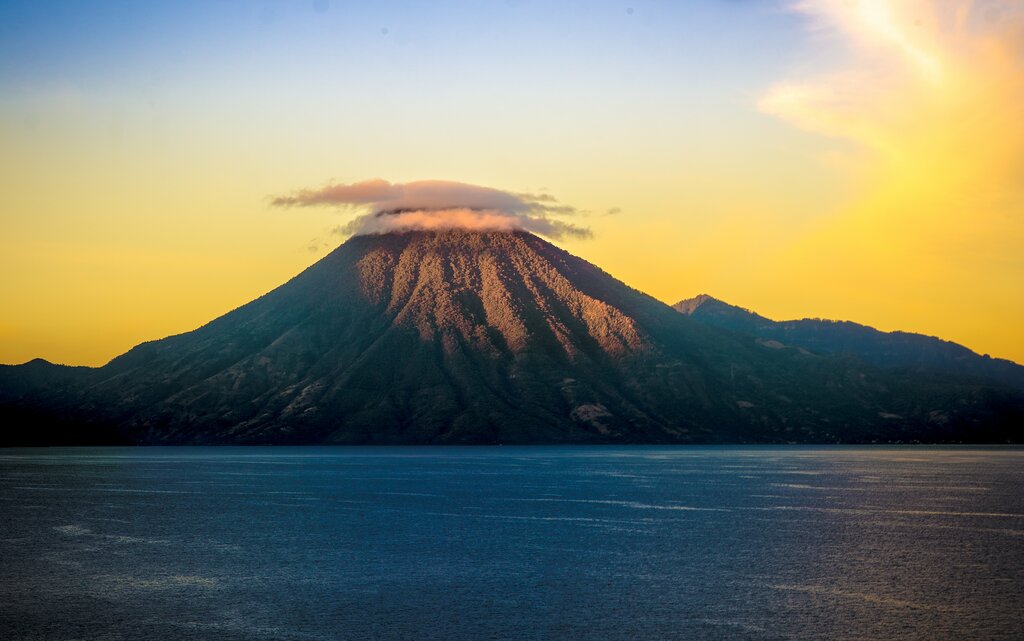 Mango Sunrise, Lake Atitlan