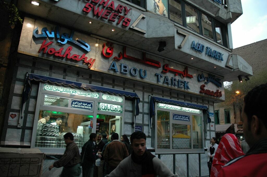 Cairo, Abou Tarek restaurant