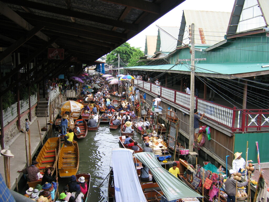 Floating Market outside BKK
