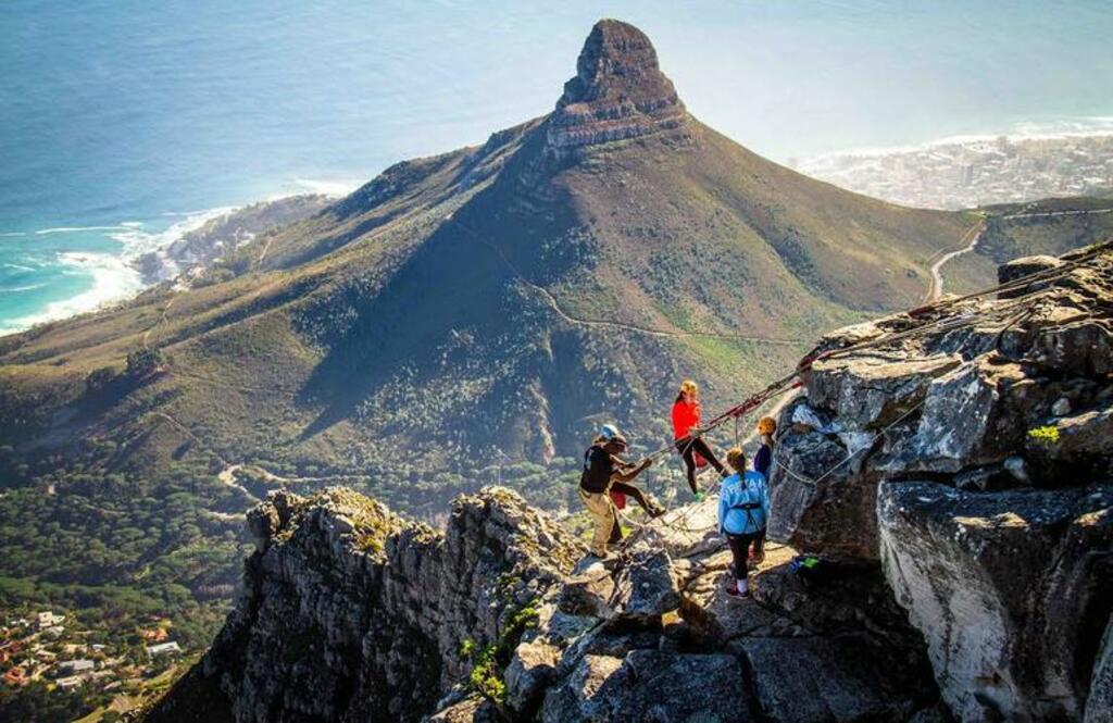 abseil down table mountain