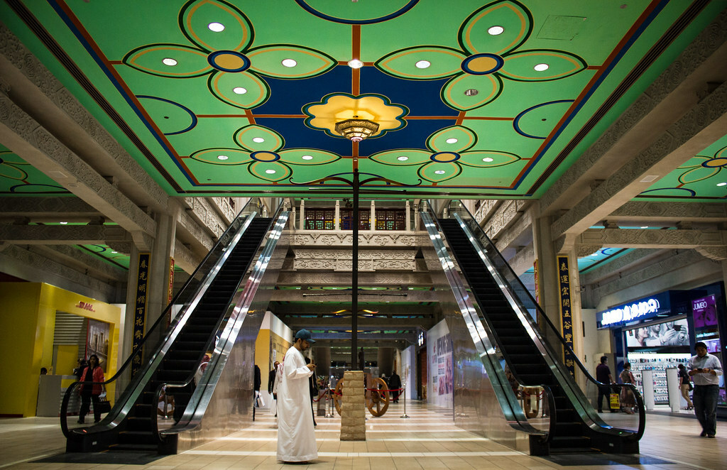 Roof Artwork - China Court, Ibn Battuta Mall, Dubai