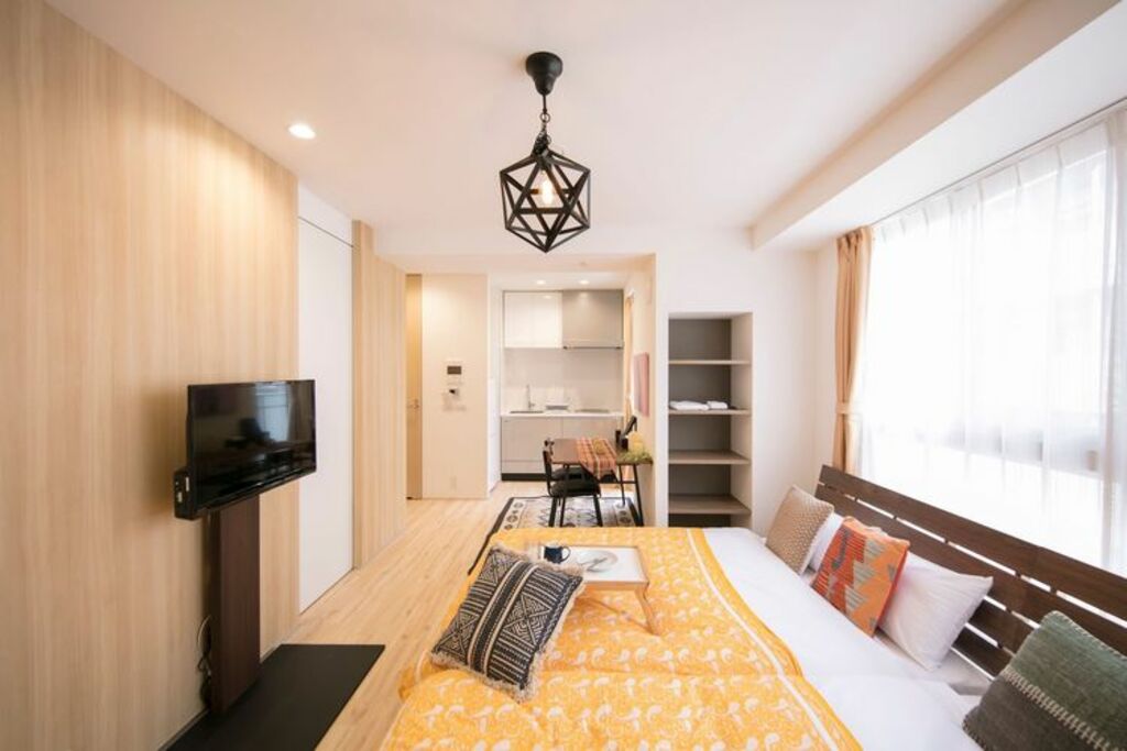Bedroom at Minn Kita Umeda