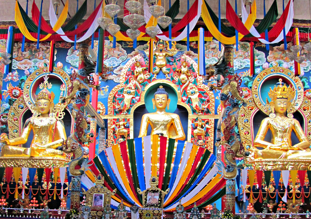 Namdroling Monastery Interior..
