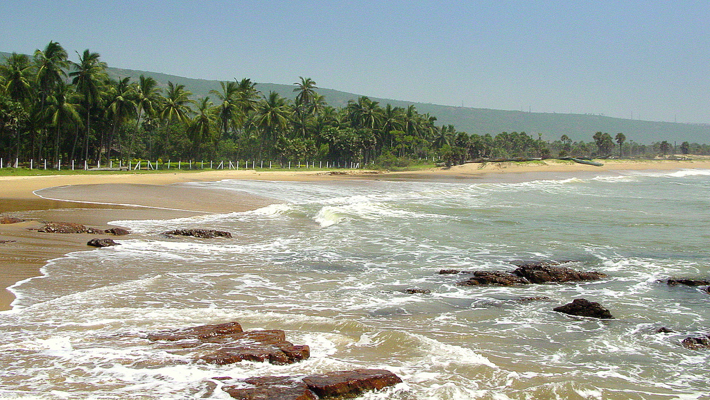 Yarada Beach view