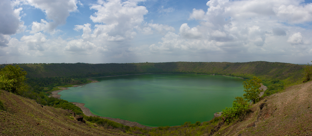 Lonar Crater, Panorama