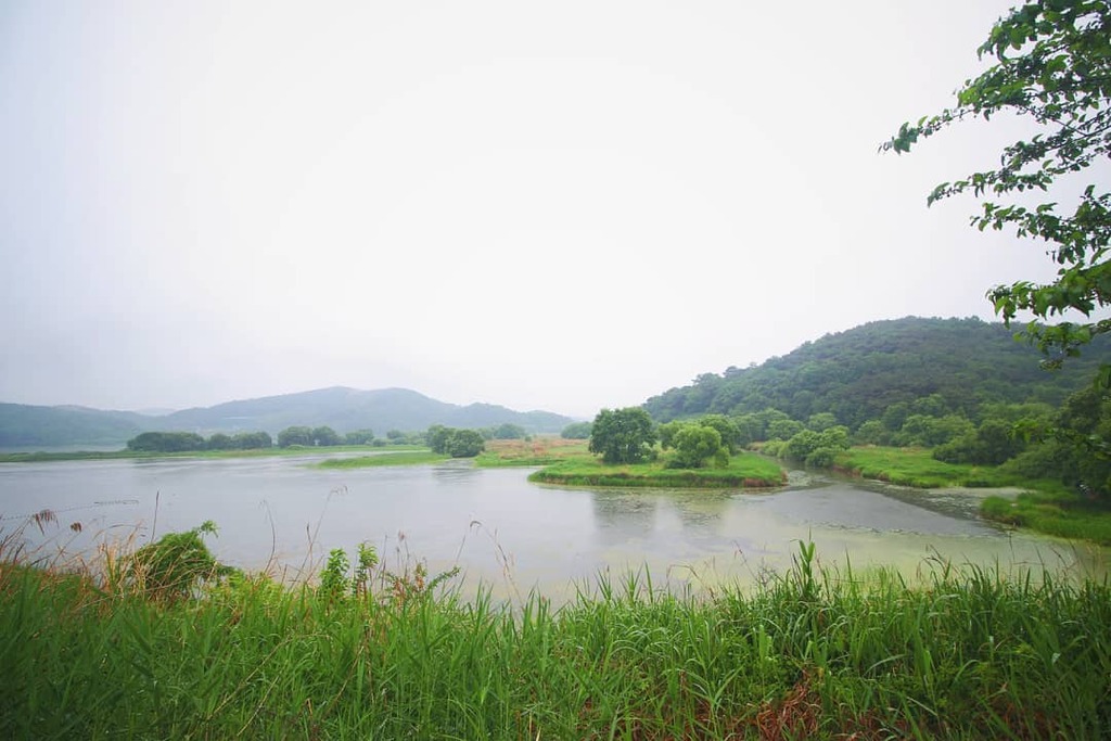 enjoy cycling through upo marsh