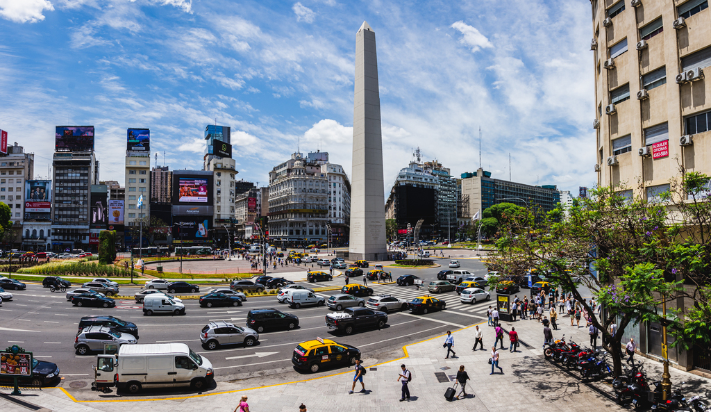 Panorama Obelisco de Buenos Aires 2019