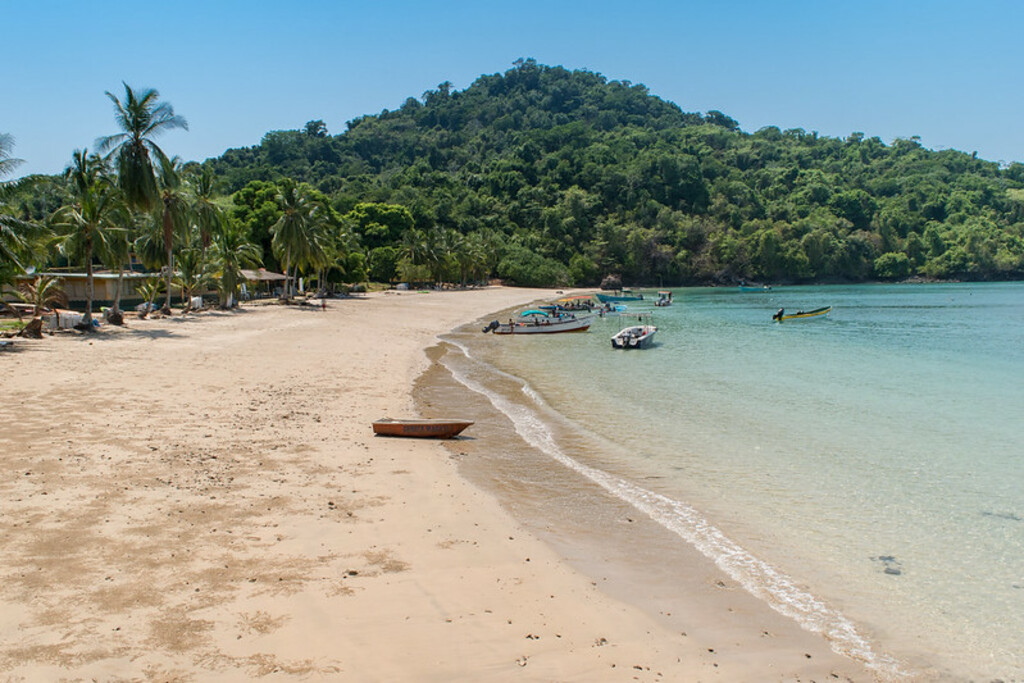 Insel Coiba Strand