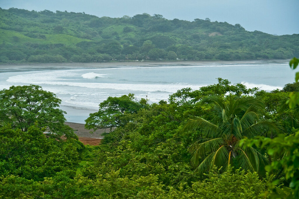 The view to Playa Venao