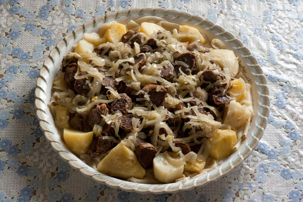 Kazakh beshbarmak
