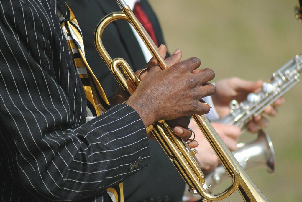 Trumpet player