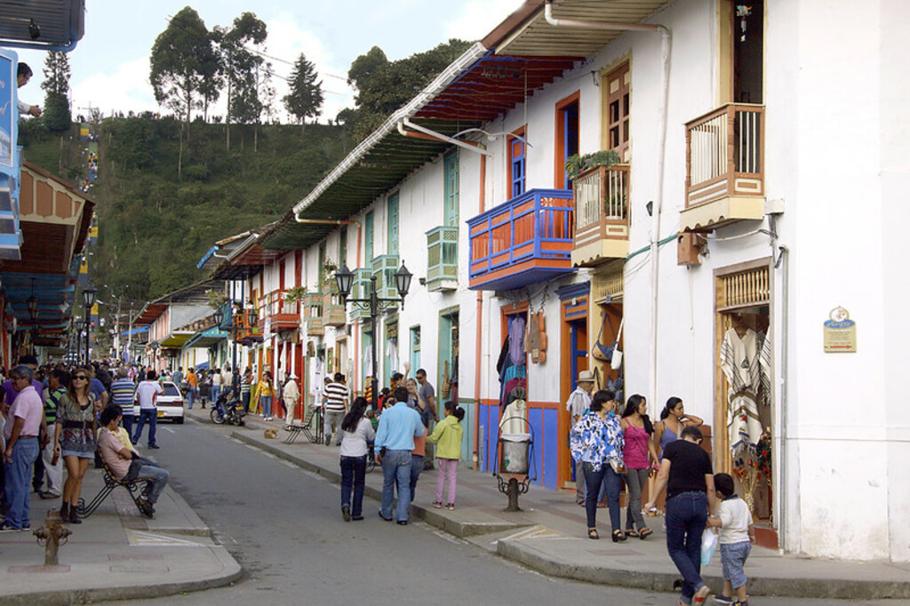 Puebliando, Salento (Quindio), Triángulo del Café