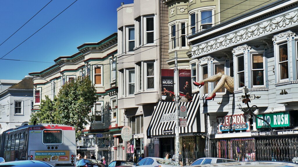 Legs. Haight Street, San Francisco