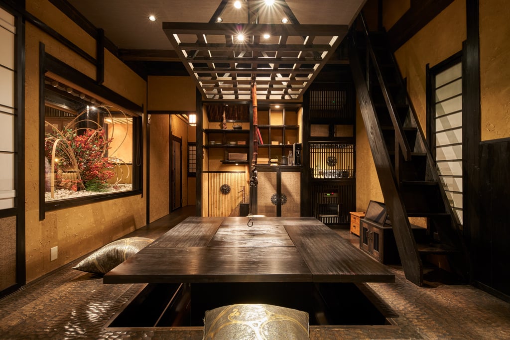 Gorgeous minka-style lodgings made with luxury and comfort in mind