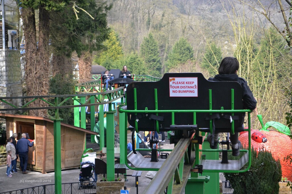 Cycle Monorail at Gulliver's Kingdom