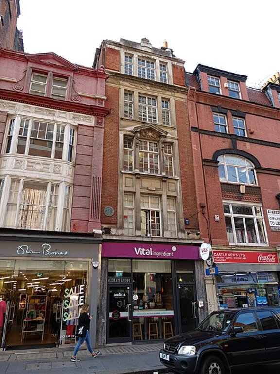 Eastcastle Street, Fitzrovia, London