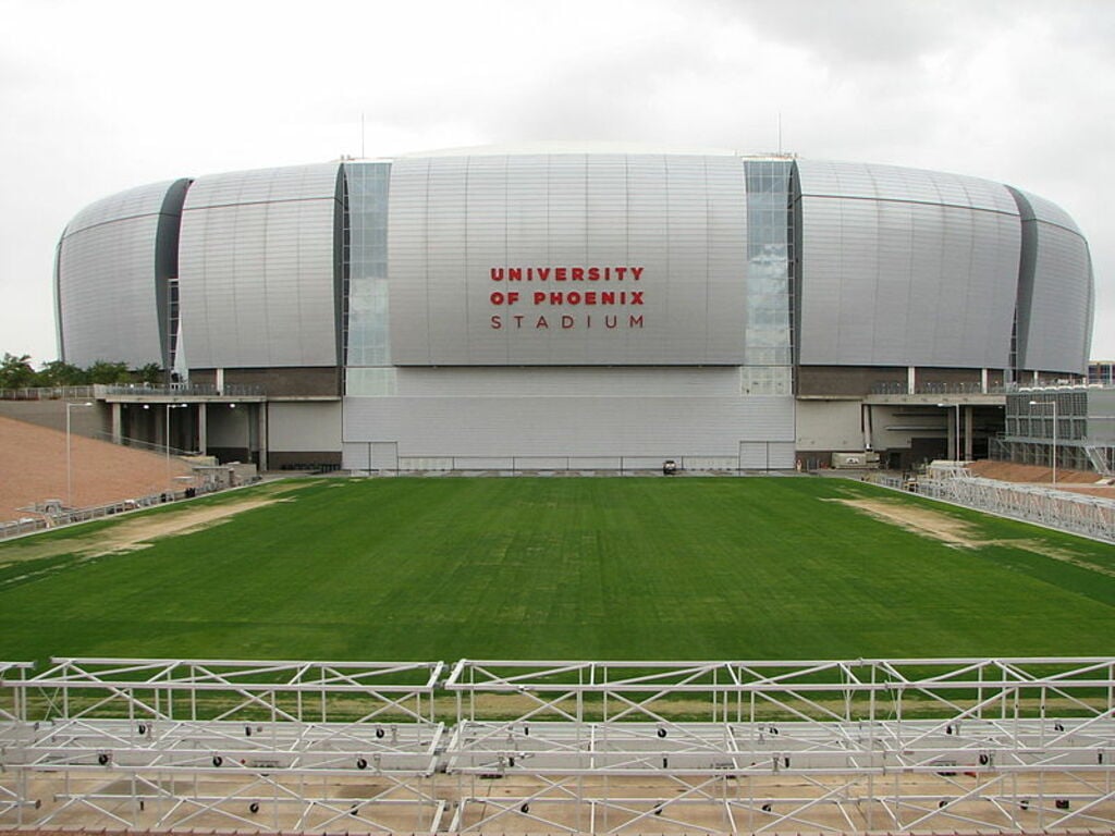 University of Phoenix Stadium field 02