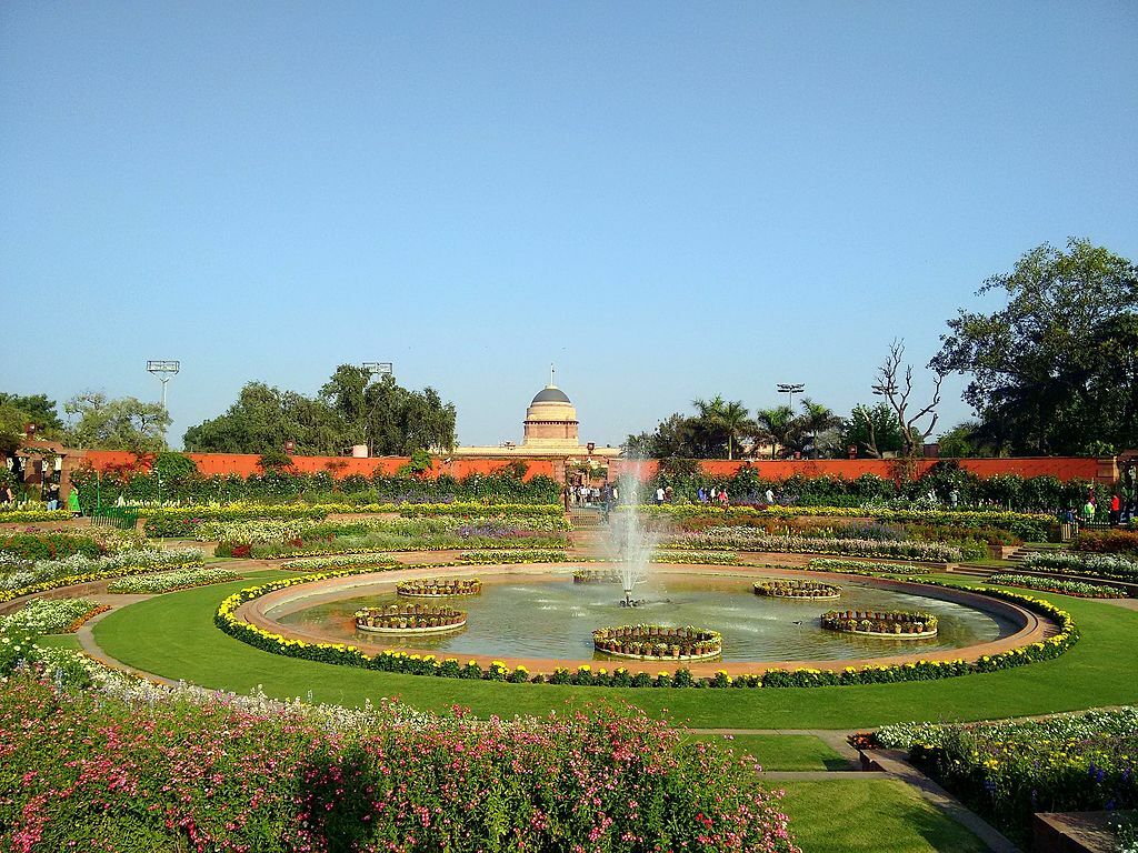 Mughal Garden, Rashtrapathi Bhawan - panoramio