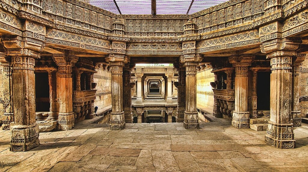 Adalaj stepwell entrance