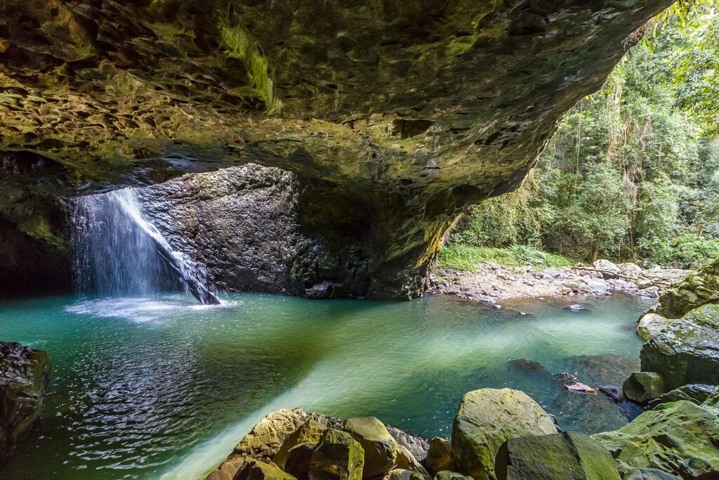 Natural Bridge, Springbrook National Park, August 2015