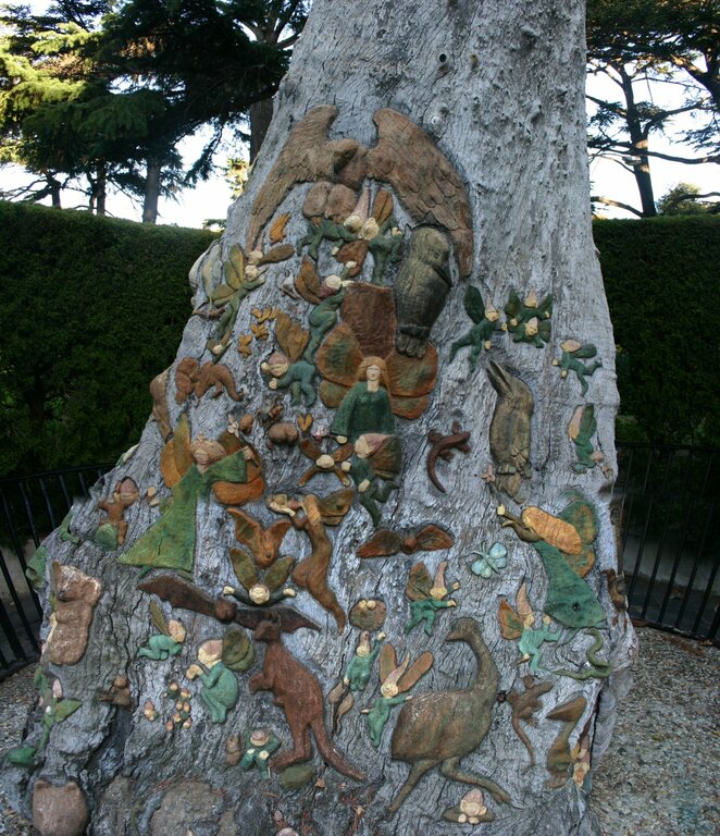 Fitzroy Gardens Fairy tree
