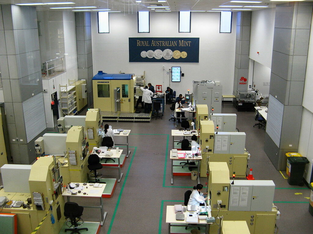 Proof coin hall, Royal Australian Mint