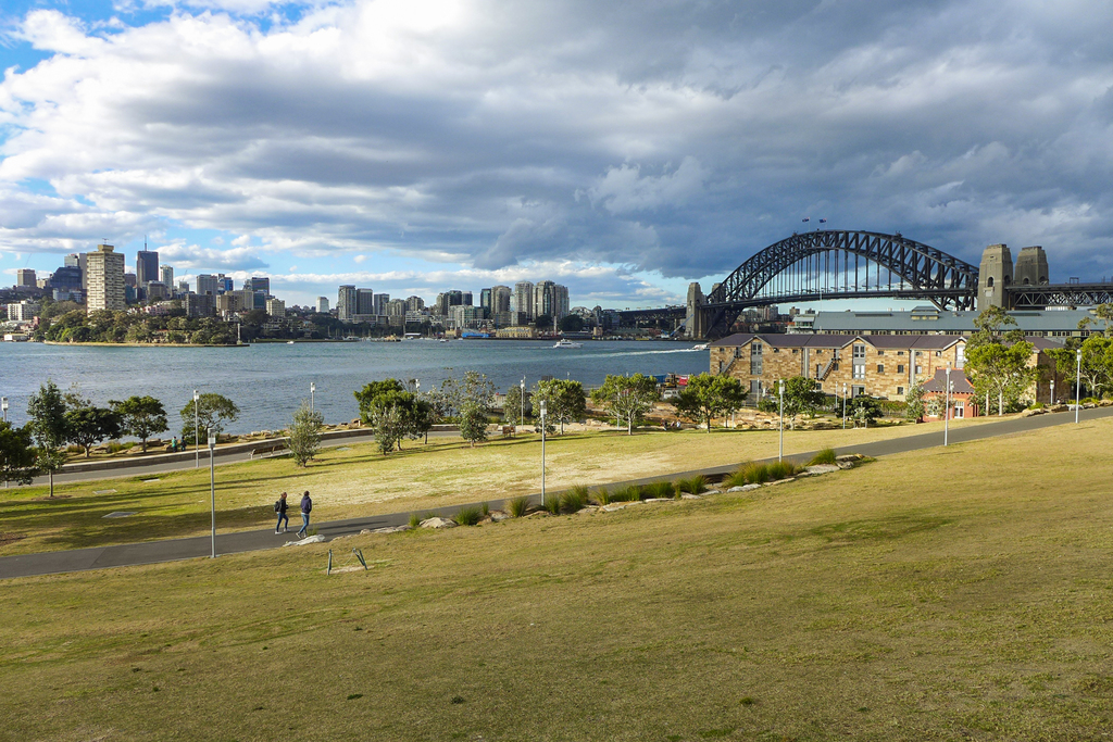 Barangaroo Reserve Walumil Lawns 201708