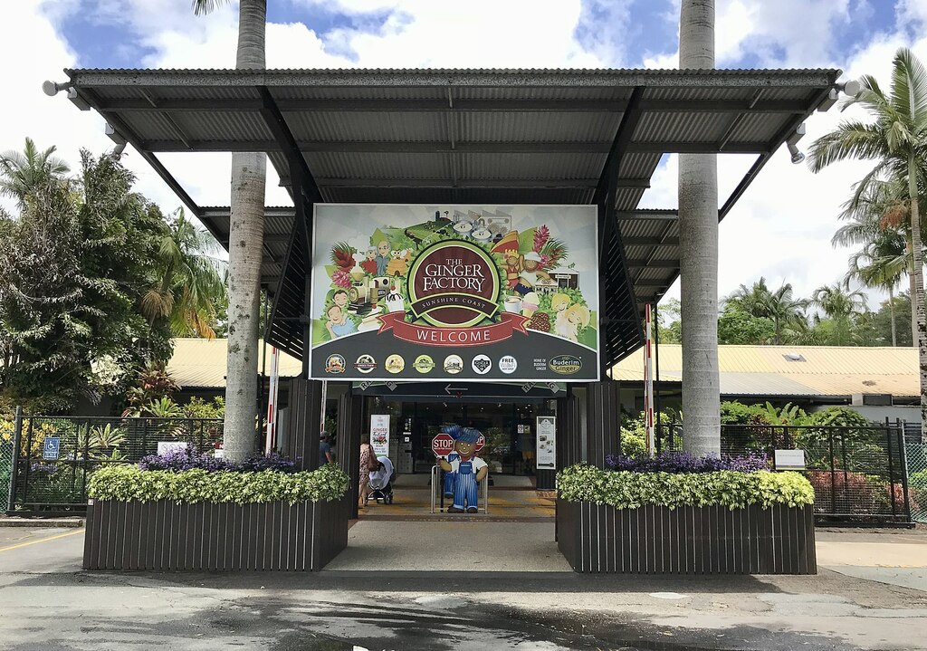 The Ginger Factory entrance, Yandina