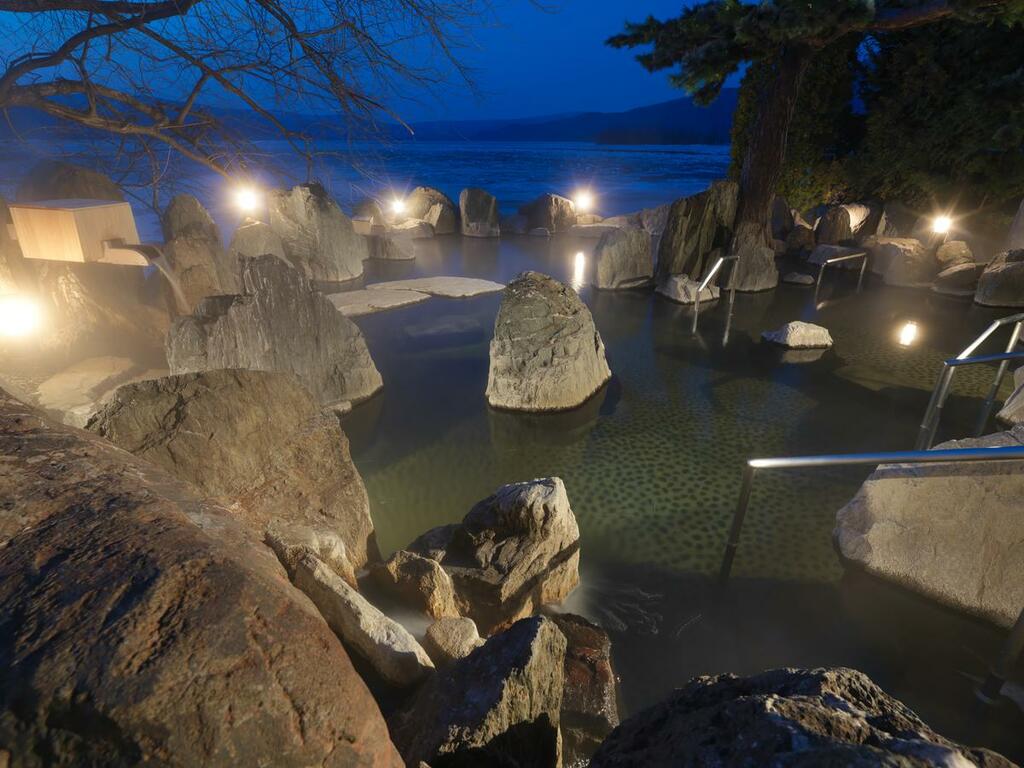 open-air bath