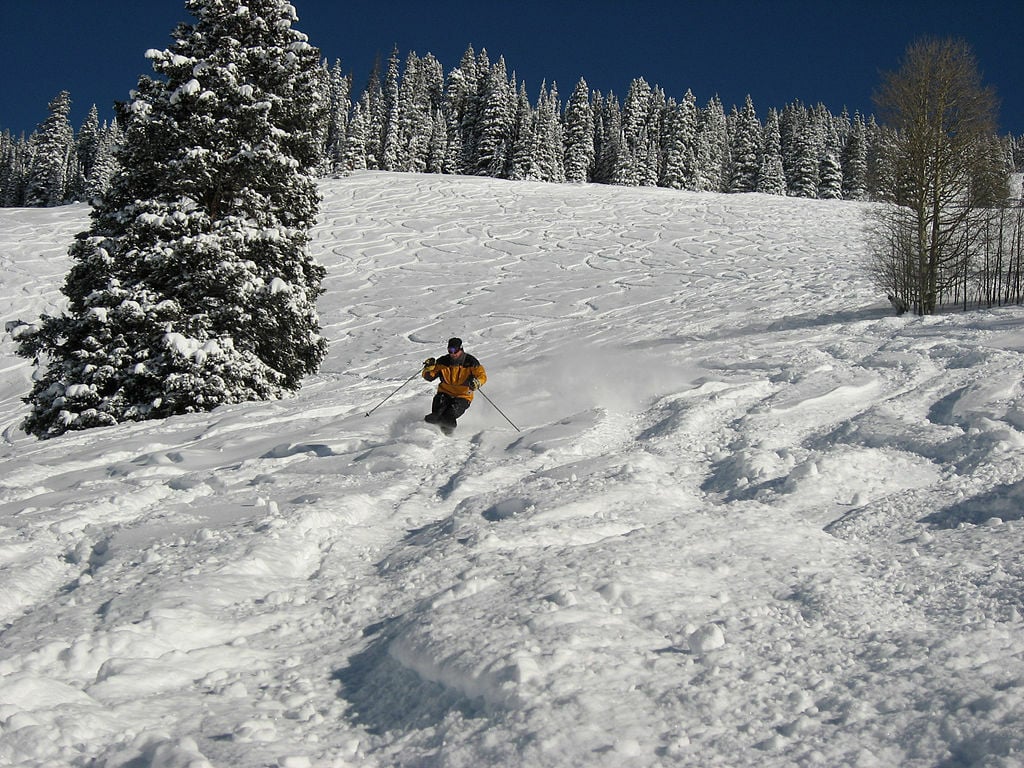 Powder Day Vail Colorado USA