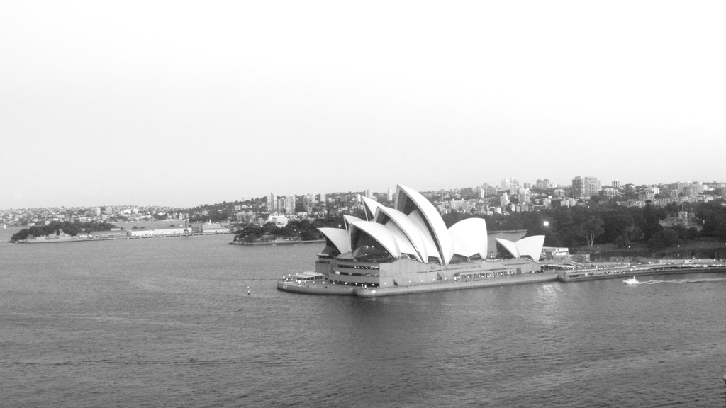 family friendly things to do in sydney | take a family photo in front of the iconic opera house along harbour bridge