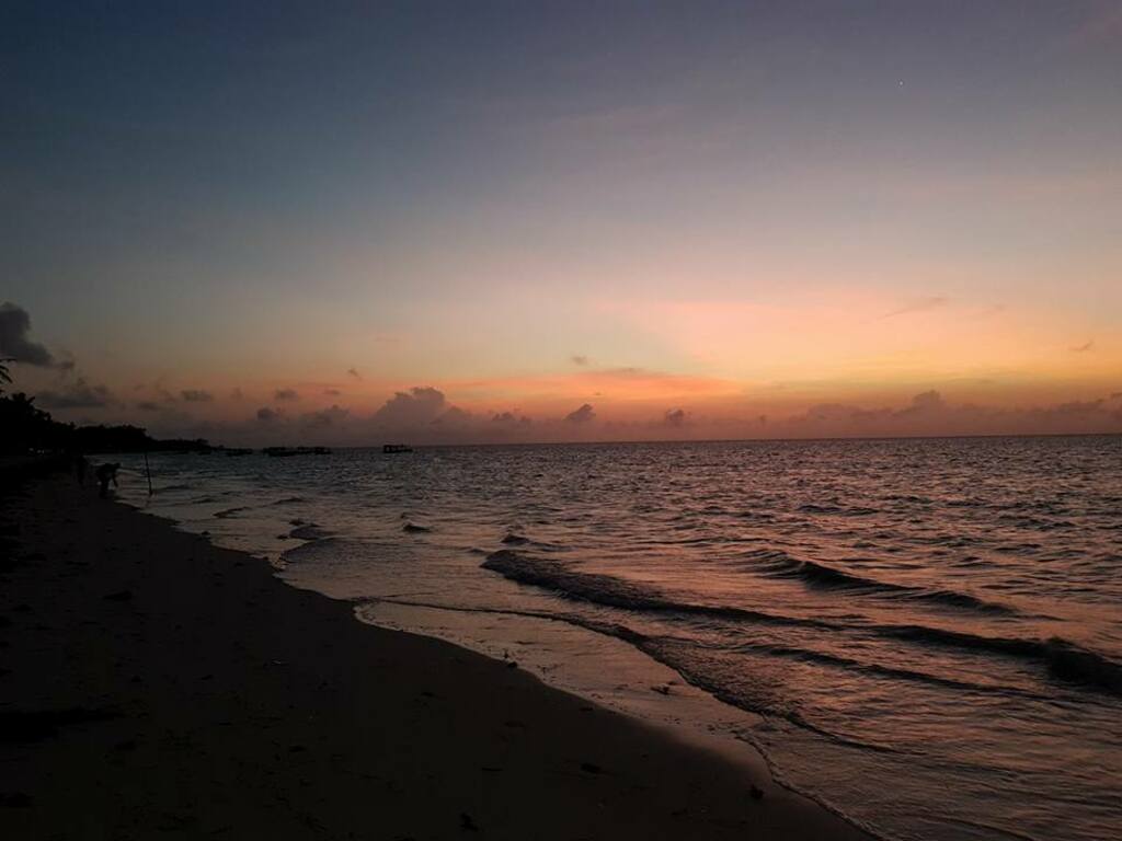 appreciate the stunning sunset and be ready for an evening of fun