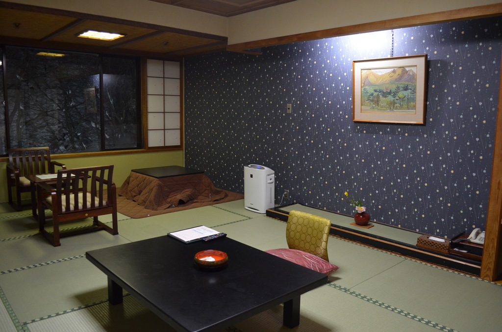 Kamar hotel onsen Harataki