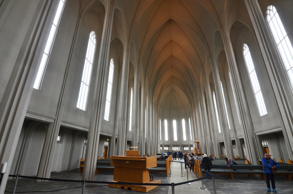 Hallgrímskirkja church Reykjavik