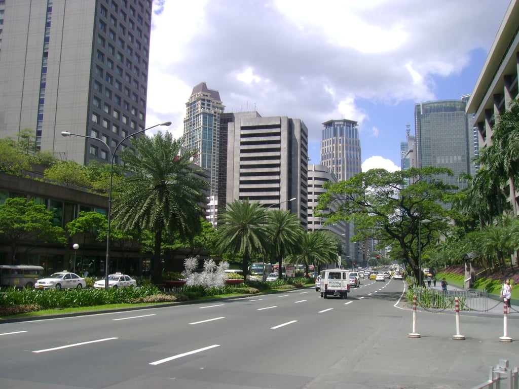 Ayala Avenue in Makati City