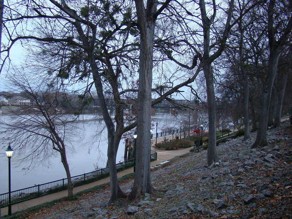 Riverwalk Augusta in December